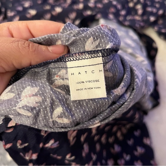 NWT HATCH Tori Dress in Ditsy Tulip Oversized Flowy - Picture 7 of 11